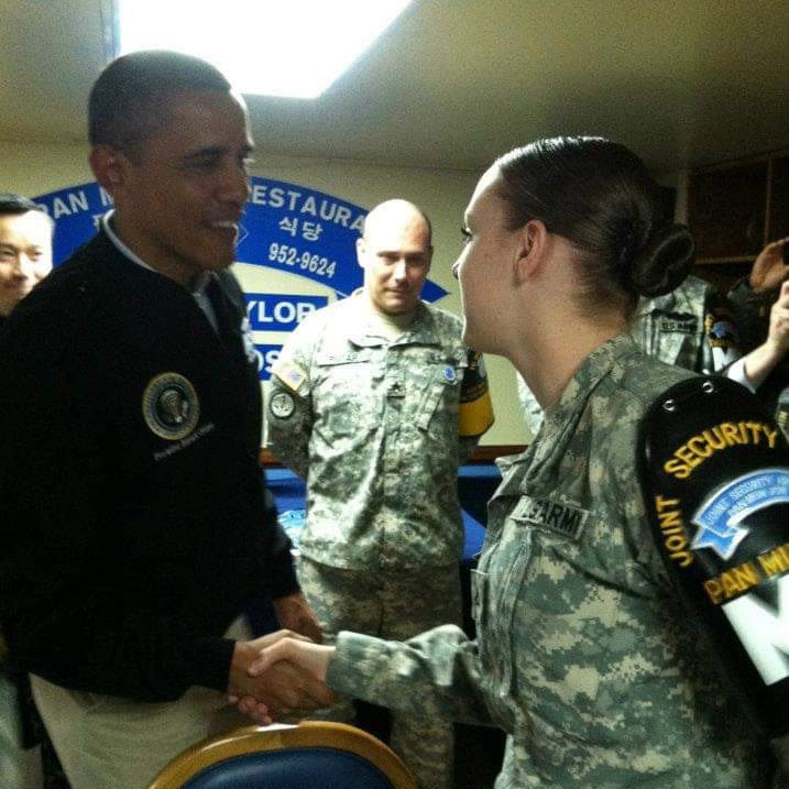 Meeting President Obama